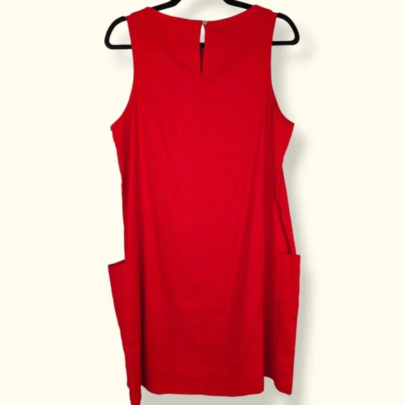 H by Halston Linen Sleeveless Dress - Picture 5 of 6
